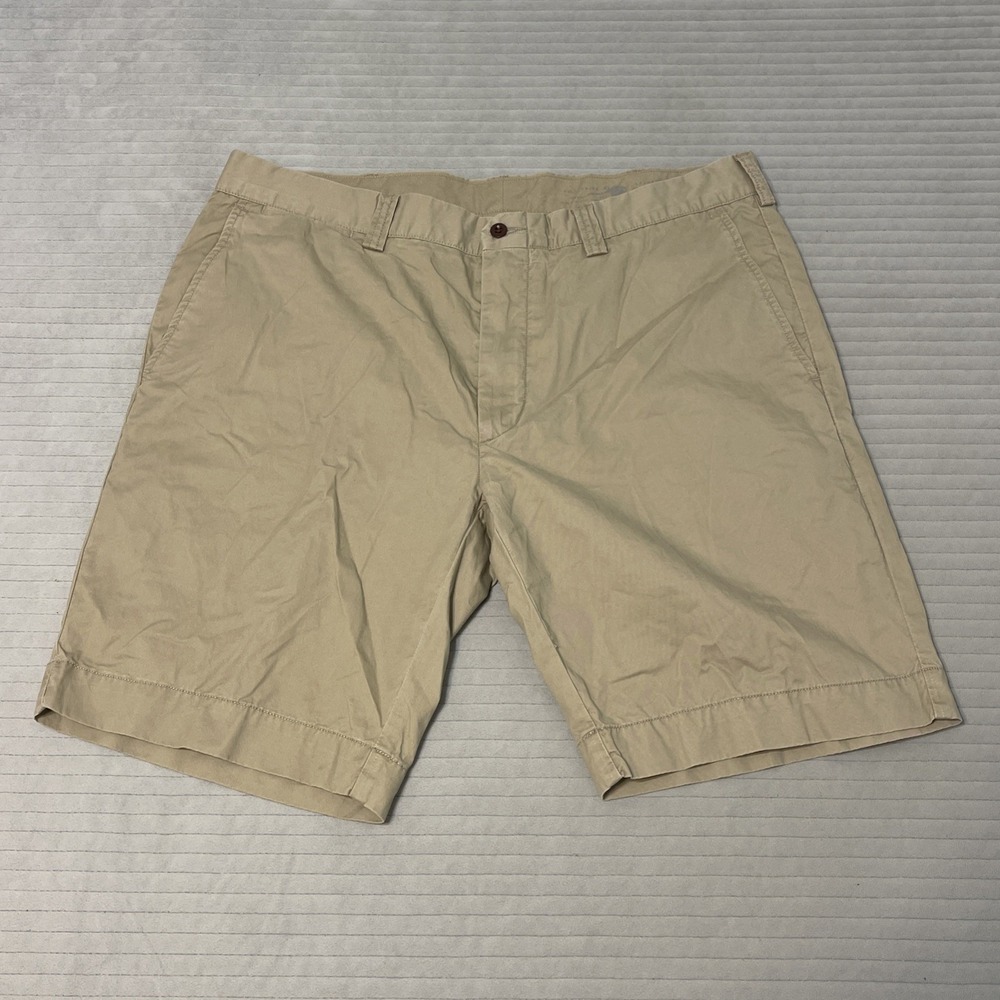 Polo Ralph Lauren Men Chino Shorts Brown Bleecker Size 36